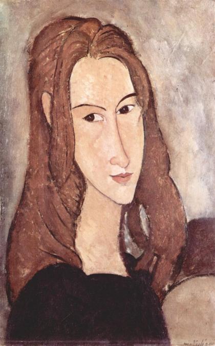 Portrait of Jeanne Hebuterne - 1918 